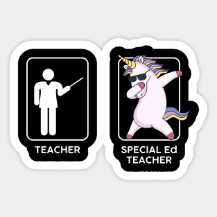 Special Edition Teacher Cool for Teachers and Students Sticker